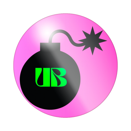Pink Bomb Sticker